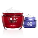 Olay Tages- und Nachtset, Regenerist Tagescreme (50 g) und Retinol 24 Anti...