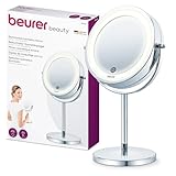 Beurer BS 55 Kosmetikspiegel, Beauty-Spiegel mit 7-fach Vergrößerung, mit...