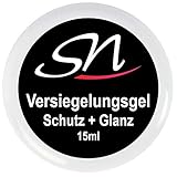 SN Nageldesign Versiegelungsgel für Gelnägel und Acrylnägel, UV-Gel...