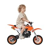 RUETERY 10Zoll Mini Crossbike, 49cc 2-Takt Pocketbikes, Kindermotorrad...