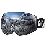 OutdoorMaster Unisex Skibrille PRO Damen Herren mit wechselgläsern, 100%...