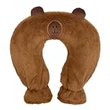 Nackenwärmflasche, 1L Wärmflasche Nacken, Wärmflasche für Nacken...