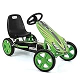 Hauck Gokart Speedster für Kinder 4-8 Jahre, bis 50 kg, Handbremse, 3-Fach...