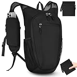 HOTUT Wanderrucksack Leichter, 10L Herren Kleiner Rucksack Wandern Damen...