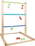 small foot Wurfspiel Leitergolf „Active“ aus Holz, Outdoor-Spiel für...