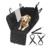 CALIYO Hundedecke Auto Rückbank(143.5×134CM), Autoschondecke Hund...