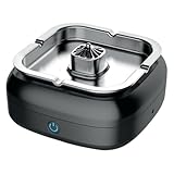 Koolenry Elektrischer Aschenbecher Vakuum USB Anti-Odor Rauchloser...