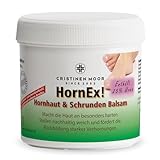 HornEx! Hornhaut & Schrunden Balsam mit 25% Urea | 200ml | Fußcreme |...