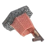 Miniatur-Holzbrunnen aus Kunstharz für Mini-Landschaften, Gärten und...