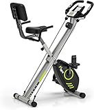 Wenoker Heimtrainer,Hometrainer Fahrrad,Heimtrainer Fahrrad Klappbar mit...