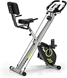 Wenoker Heimtrainer Fahrrad Klappbar, Zuhause Hometrainer Fahrrad,...