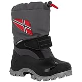 Spirale Jungen Unisex Kinder Morten Schneestiefel, Grau, 27 EU