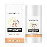 Gesichts Sonnencreme Stick - 30g Tragbarer Sonnenbalsam für,Wasserdicht...