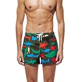 NXDHPLIENG Herren-Strandshorts, Badehose, schnell trocknend, für Strand,...
