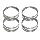 4er SET Bandsägeblatt 1790 x 10 x 0,35 mm 6 ZpZ für Hart/Weich Holz...