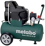 Metabo Kompressor Basic 250-24 W OF – 601532000 – Kompressor mit...