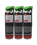 SDV Chemie Multiölspray 3x 500ml +10% Multifunktionsspray Rostlöser...