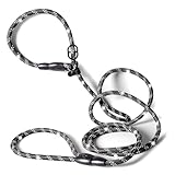 rootsnoot Retrieverleine – 190 cm lang, 0,8 cm stark, für kleine Hunde...