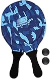 Sunflex® Jerseyprene Beachball Set Camo Blue mit Zwei Schlägern und Zwei...