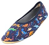 Beck Jungen Dinosaurier Slipper, Dunkelblau, 27 EU