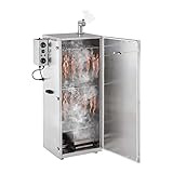 Royal Catering RC-FS1300 Räucherofen 147 L 8 Roste Smoker Räucherschrank...