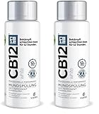 CB12 White Mundspülung: Mundwasser für weißere Zähne und frischen Atem,...