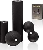 High Pulse Faszien Set inkl. 2X Mini Faszienrolle, 1x Faszienball, 1x...