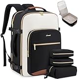 LOVEVOOK Handgepäck Rucksack Flugzeug, Reiserucksack Damen Groß 40L,...