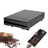 Kaffee-Klopfbox-Schublade, Kaffeesatz-Klopfbehälter mit Abnehmbarer...