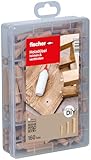 fischer easyDIY Box Holzdübel, leimen und verbinden, 160-teiliges...