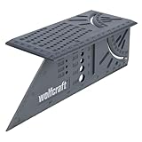 wolfcraft I 3D-Gehrungswinkel I 5208000 I zum Bearbeiten von...