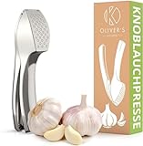 Oliver's Kitchen ® Premium Knoblauchpresse - Handlich & Leicht zu Reinigen...