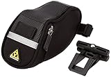 Topeak Satteltasche Mit Fixer F25 Aero Wedge Pack DX, Black, Medium (19 x...