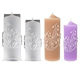 Skeadex Silikonformen Gießformen Frühling, Blumen Silikonform Kerzen...