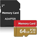 Kiktec Memory Card 64GB, Große Kapazität Speicherkarte für Dash Cam and...