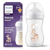Philips AVENT Babyflasche Natural Response – Babyflasche, 260 ml,...
