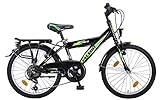 Talson 20 Zoll Kinderfahrrad mit 6-Gang und Beleuchtung nach STVO...