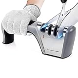 Adoric 4 Stufen Manuelle Kochmesserschärfer Messerschärfer...