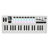 Btuty 37-Tasten MIDI Keyboard Musikproduktionscontroller MIDI Controller...
