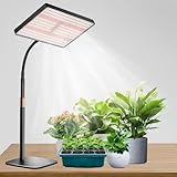 Railee Pflanzenlampe LED Vollspektrum 286 LEDs Grow Lampe mit UV-IR LEDs...