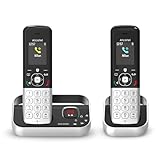 ALCATEL FX990 Voice Duo - Schnurloses DECT-Telefon mit Anrufbeantworter 50...