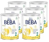BEBA 2 - Folgemilch nach dem 6. Monat, Mit 5 HMO Komplex, Altersgerecht...