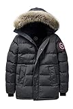 JIANYE Winterjacke Herren Winterparka Gefüttert Warme Parka Jacke Outdoor...