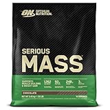 Optimum Nutrition Serious Mass Weight Gainer Pulver, Geschmack Schokolade,...