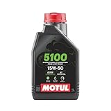 Motoröl 15W-50 Motul 5100 4T 15W-50-1L Flasche