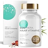 Cosphera Haar-Vitamine - Hochdosiert mit Biotin, Selen und Zink als Beitrag...
