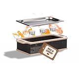INEXTERIOR BBQ-Boards - Fleischwarmhalter fürs Grillen - Grillgut...