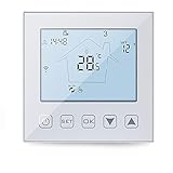 KETOTEK Fußbodenheizung Thermostat WiFi Wasser Heizung Warmwasser 3A,...