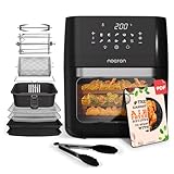 Noaton A120 Ultra Pro Heißluftfritteuse 12L, Fritteuse ohne Öl, Inklusive...