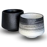 shizuro Tassen Set japanisch - 2 Stück a 190 ml - hochwertige Keramiktasse...